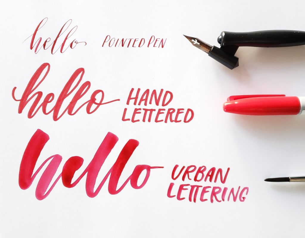 Winter 2019 Modern Calligraphy and Hand Lettering Classes in Seattle by Lark Lettering